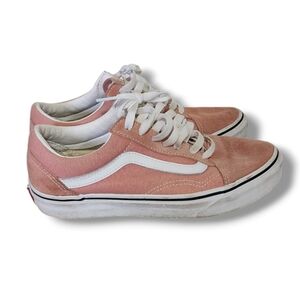 Vans Old Skool Rosette/White Suede Sneakers
